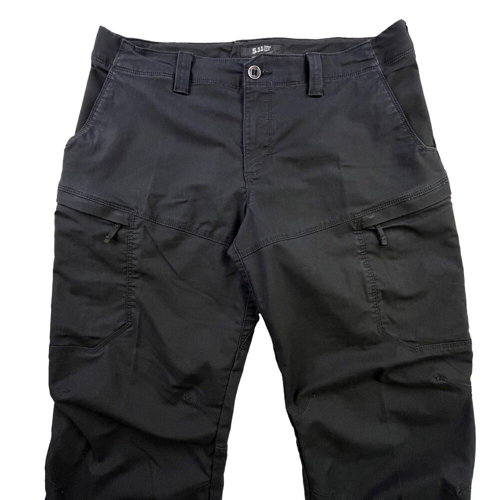 5.11 Tactical Pant Apex Womens 16 (36x31) Black Performance Cargo Utility Work